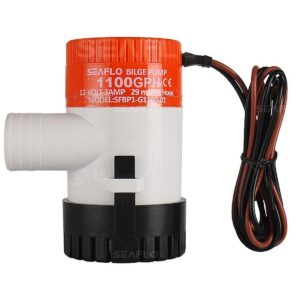 Bomba de Porão 1.100 GPH 12v 3a Seaflo