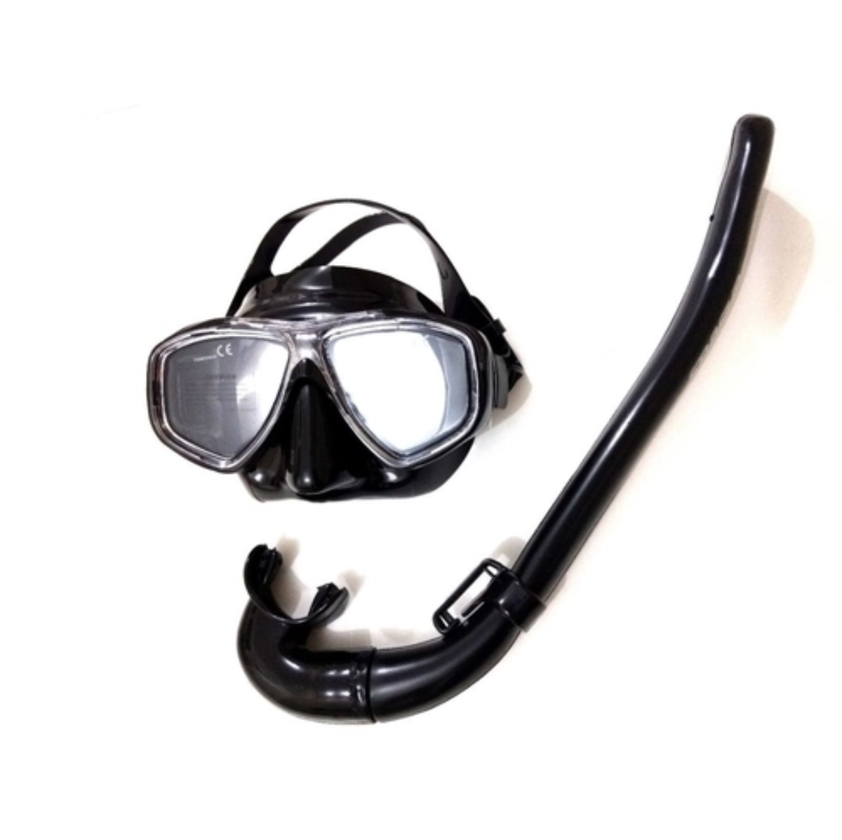Kit Mergulho Astra 3 Mascara Snorkel Preta Pesca Sub Seasub